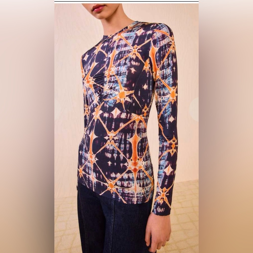 Ulla Johnson Geometric Blouse